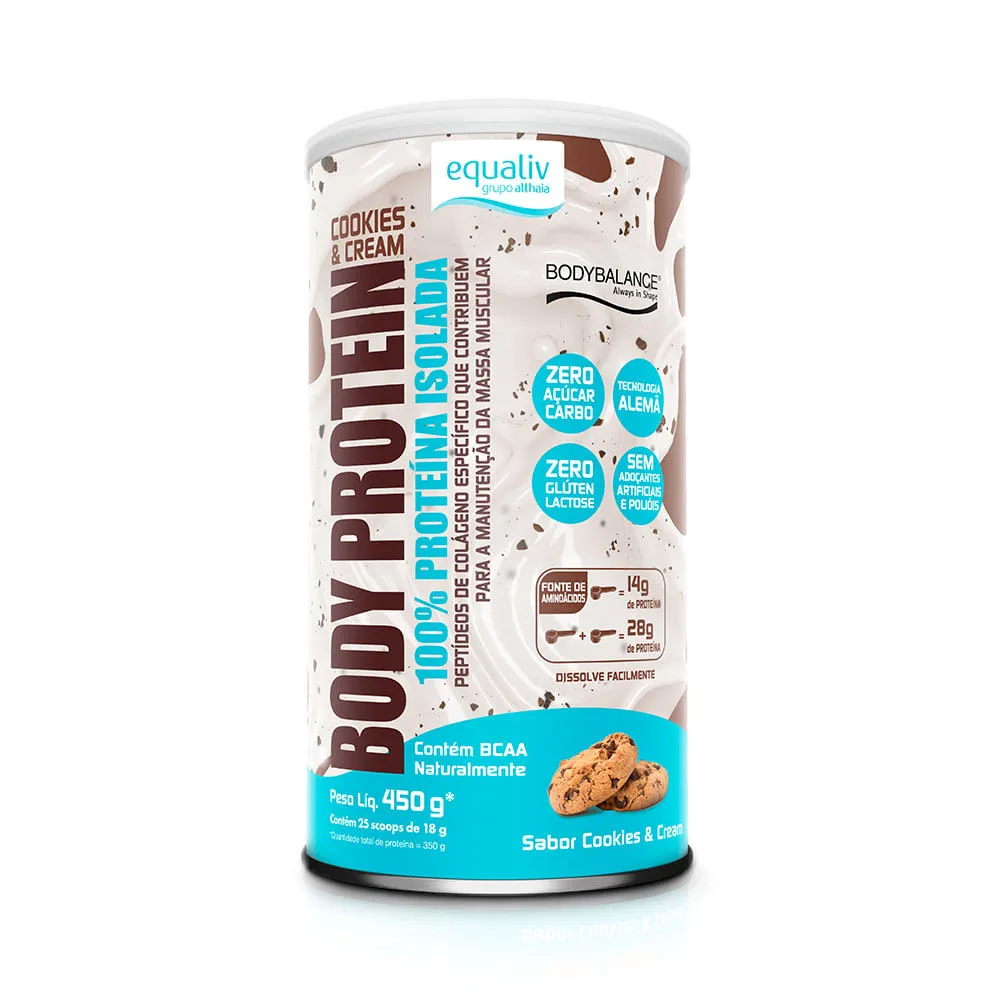 Body Protein Equaliv Sabor Cookies & Cream