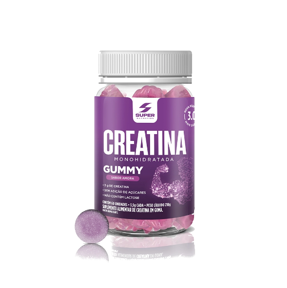 Creatina Goma Desinchá Sabor Amora